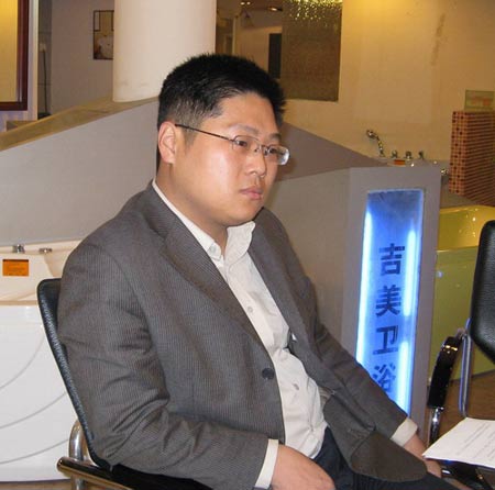 吉美衛(wèi)浴銷(xiāo)售部總監(jiān)蔣偉談吉美品牌推廣