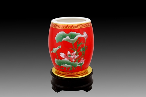 到淄博旅游不能不買的商品(35)—盛世紅瓷